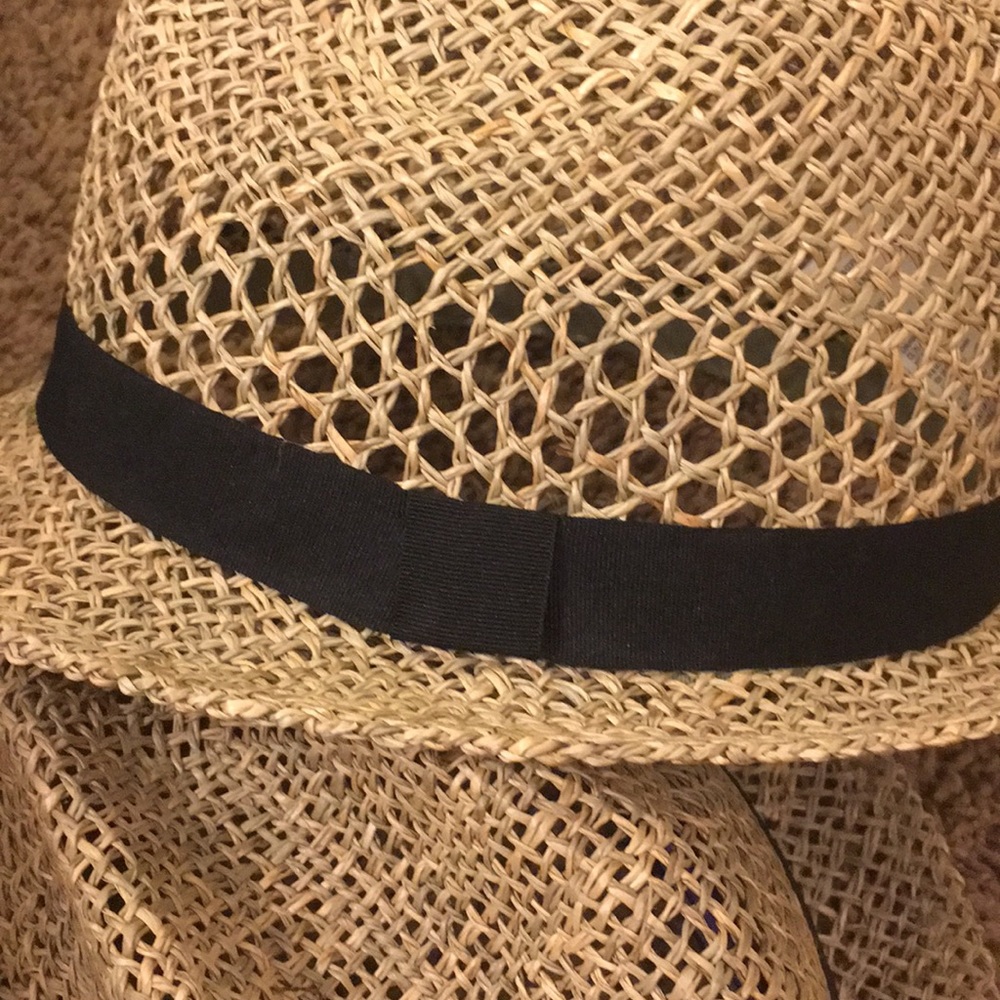 H&M Men's Natural Straw Hat. NWT. - Picture 2 of 3